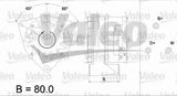 VALEO Генератор 436432