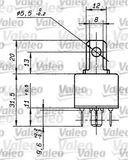 VALEO Relee, peavool 643840