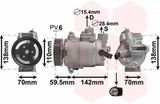 VAN WEZEL Компрессор, кондиционер 5800K258