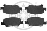 OPTIMAL Комплект тормозных колодок, дисковый тормоз 12484