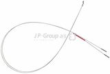 JP GROUP Soojendusklapi tross 8170500803