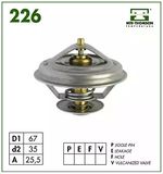 MTE-THOMSON Термостат, охлаждающая жидкость 226.88
