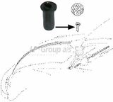 JP GROUP Эмблема радиатора 8181650106