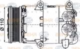 HELLA Kompressor, klimatanläggning 8FK 351 334-371