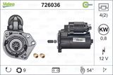 VALEO Стартер 726036