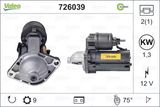 VALEO Стартер 726039