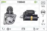 VALEO Startmotor 726043