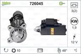 VALEO Startmotor 726045