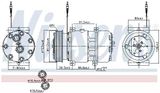 NISSENS Kompressor, klimatanläggning 89168