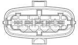 INTERMOTOR Luftmassesensor MAFS008-M