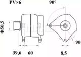 MAHLE Generator MG 296