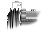 WEBASTO Kompressor, klimatanläggning 82D015108CA