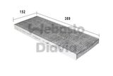 WEBASTO Фильтр, воздух во внутренном пространстве 82D0325003CA