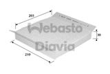 WEBASTO Фильтр, воздух во внутренном пространстве 82D0325124A