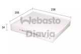 WEBASTO Filtrs, Salona telpas gaiss 82D0325164A