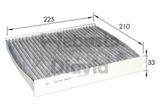 WEBASTO Фильтр, воздух во внутренном пространстве 82D0325180CA