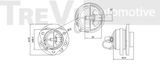 TREVI AUTOMOTIVE Pyöränlaakerisarja WB2075