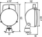 HELLA Töötuli 1G3 996 001-271