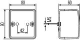 HELLA Bagāžas nodalījuma apgaismojuma lukturis 2JB 996 012-121