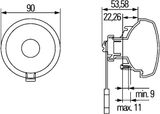 HELLA Задний фонарь 2SB 965 039-131