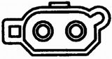 HELLA Sensor, kylmedelstemperatur 6PT 009 107-281