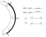 HELLA Комплект тормозных колодок, стояночная тормозная система 8DA 355 050-431