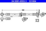 ATE Bromsslang 24.5281-0553.3