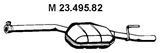 EBERSPÄCHER Vidējais izpl. gāzu trokšņa slāpētājs 23.495.82