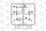 BorgWarner (BERU) Реле, система накаливания GR001