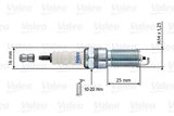 VALEO Aizdedzes svece 246876