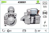 VALEO Стартер 438081
