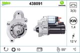 VALEO Стартер 438091