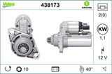 VALEO Стартер 438173