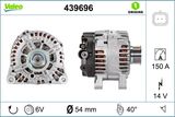 VALEO Генератор 439696