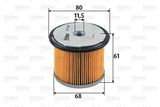 VALEO Filtr paliwa 587900