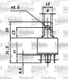VALEO Relee, peavool 643512