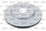 VALEO Тормозной диск 672527