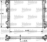 VALEO Радиатор, охлаждение двигателя 731166