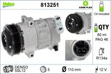 VALEO Компрессор, кондиционер 813251