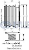 RUVILLE Frihjulskoppling, generator 541338