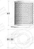 CHAMPION Oljefilter X107/606