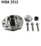 SKF Pyöränlaakerisarja VKBA 3512
