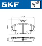 SKF Jarrupala, levyjarru VKBP 80050