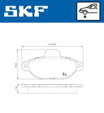 SKF Jarrupala, levyjarru VKBP 80087 E