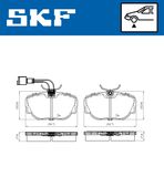 SKF Jarrupala, levyjarru VKBP 80480 E