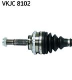 SKF Vetoakseli VKJC 8102