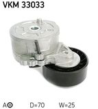 SKF Kiristysrulla, moniurahihna VKM 33033