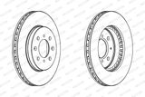 FERODO Тормозной диск DDF1281
