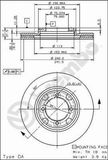 BREMBO Jarrulevy 09.5654.10