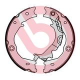 BREMBO Trummelpiduriklotside komplekt, käsipidur S 30 540